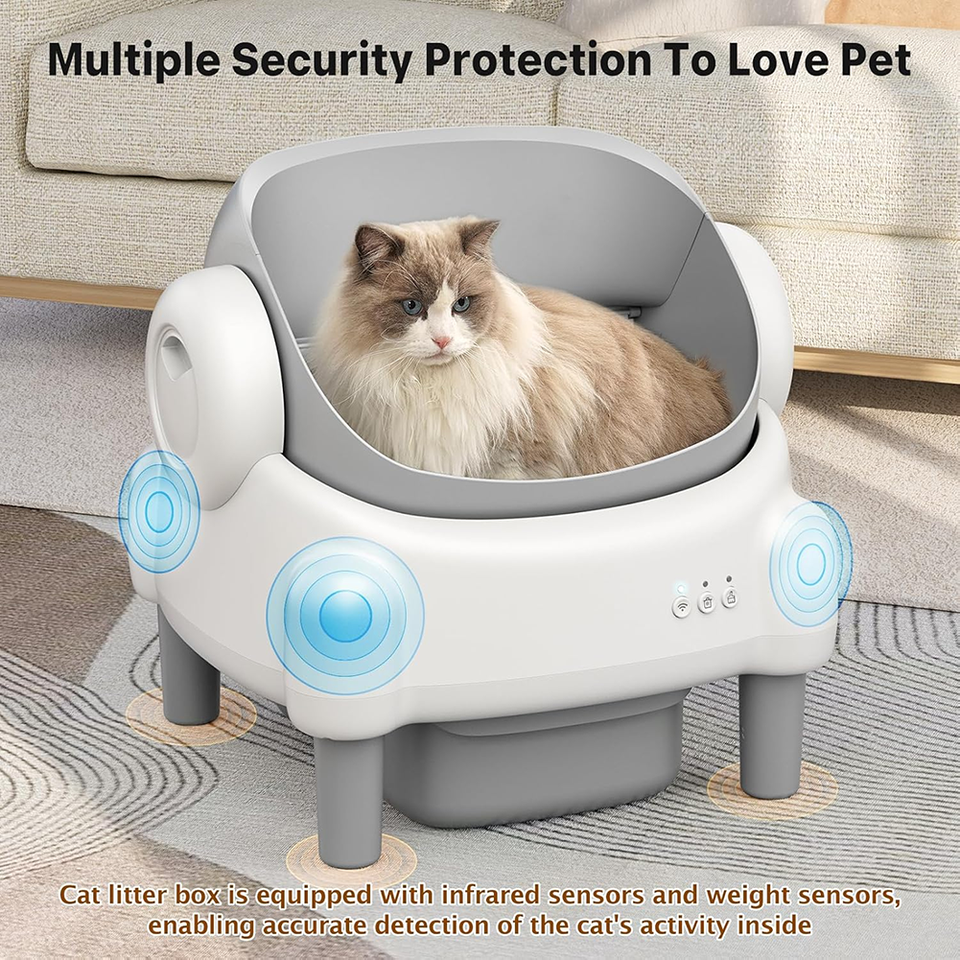 Smart Self-Cleaning Litter Box™
